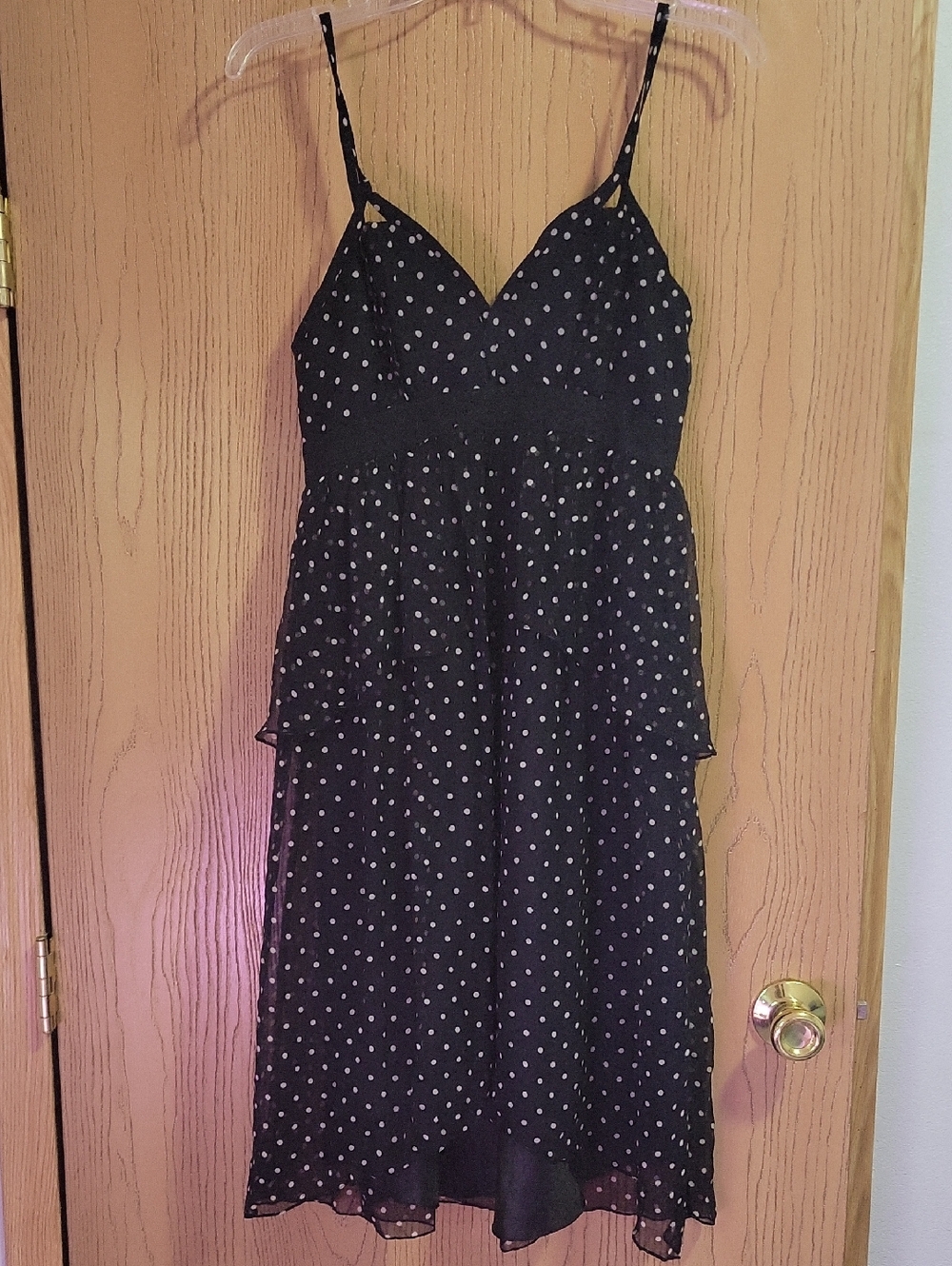Polka Dot Tiered Dress